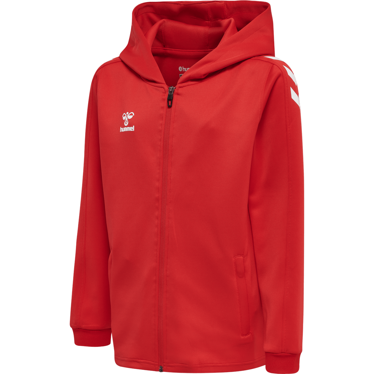 hummel Youth Core XK Poly Zip Hood Sweatshirt-1