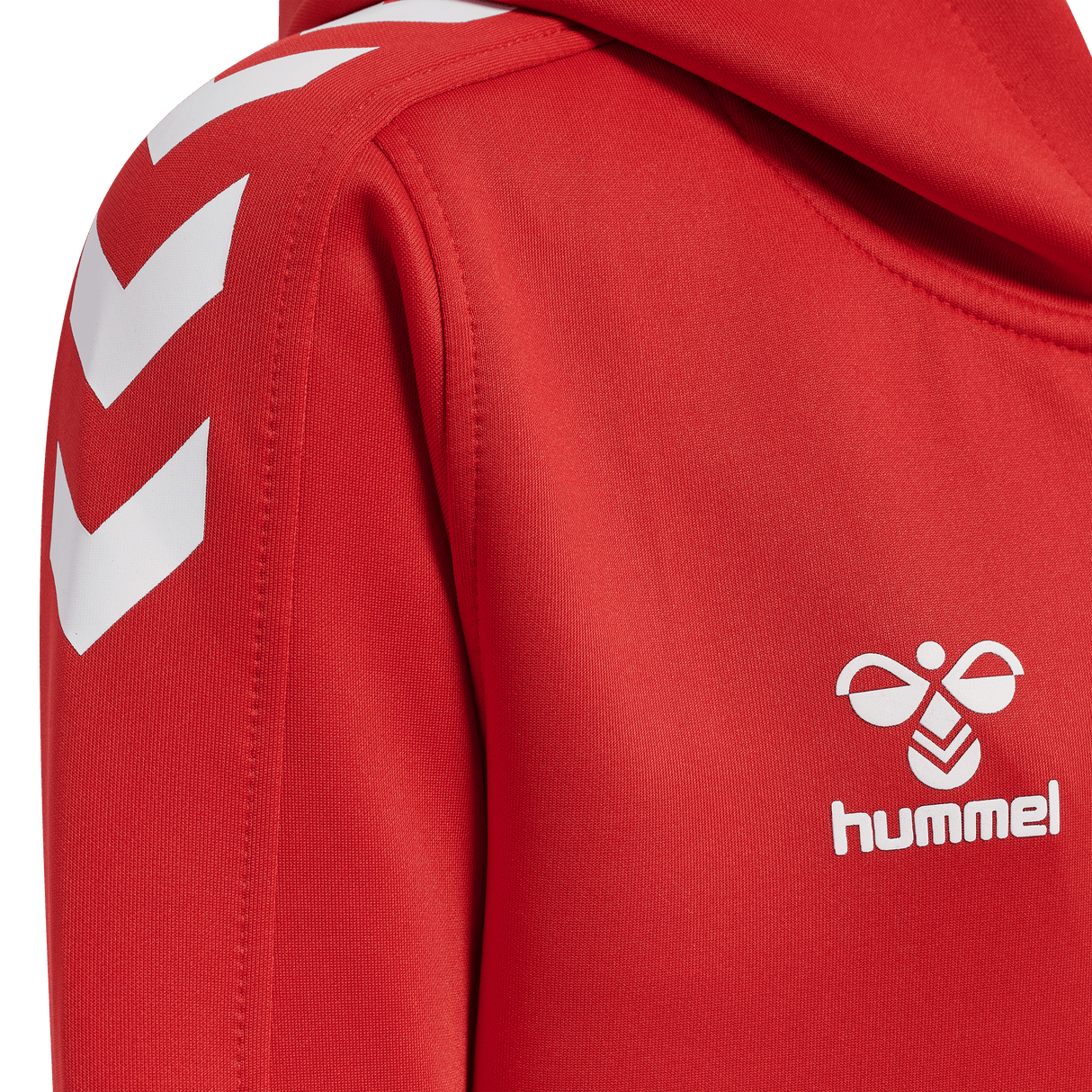 hummel Youth Core XK Poly Zip Hood Sweatshirt-3