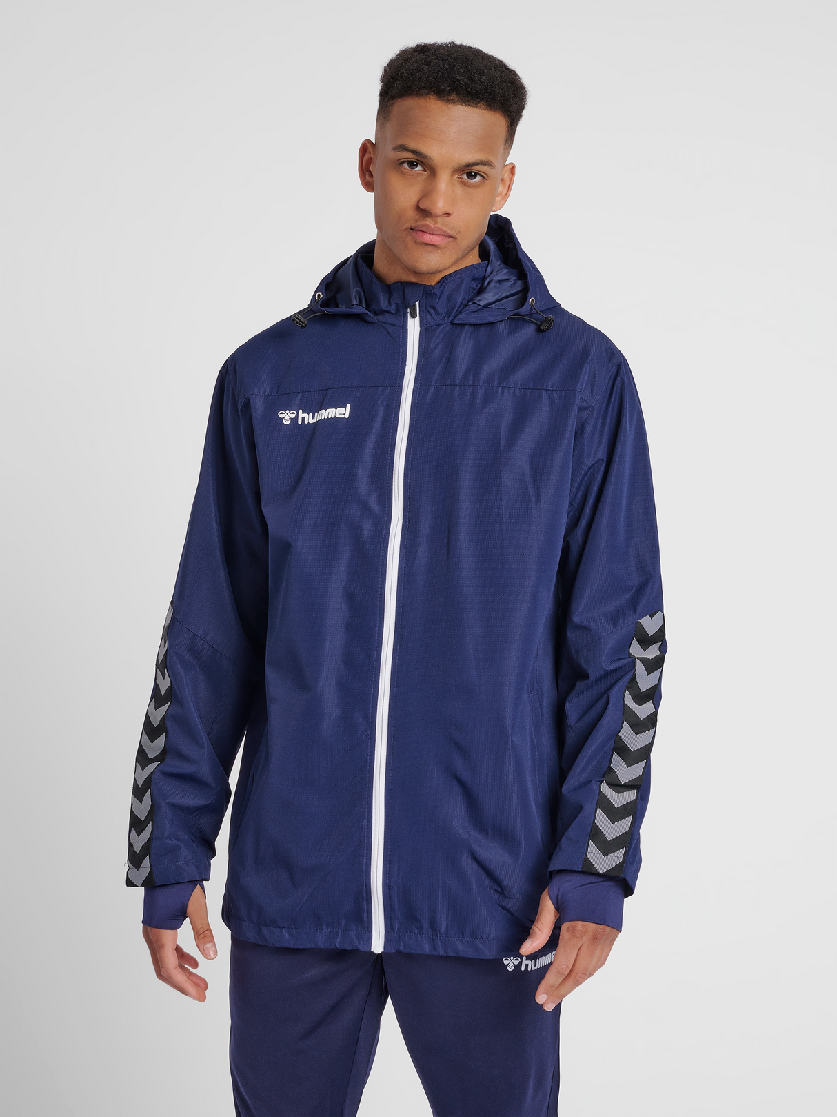 hummel Men's Authentic All-Weather Jacket-4