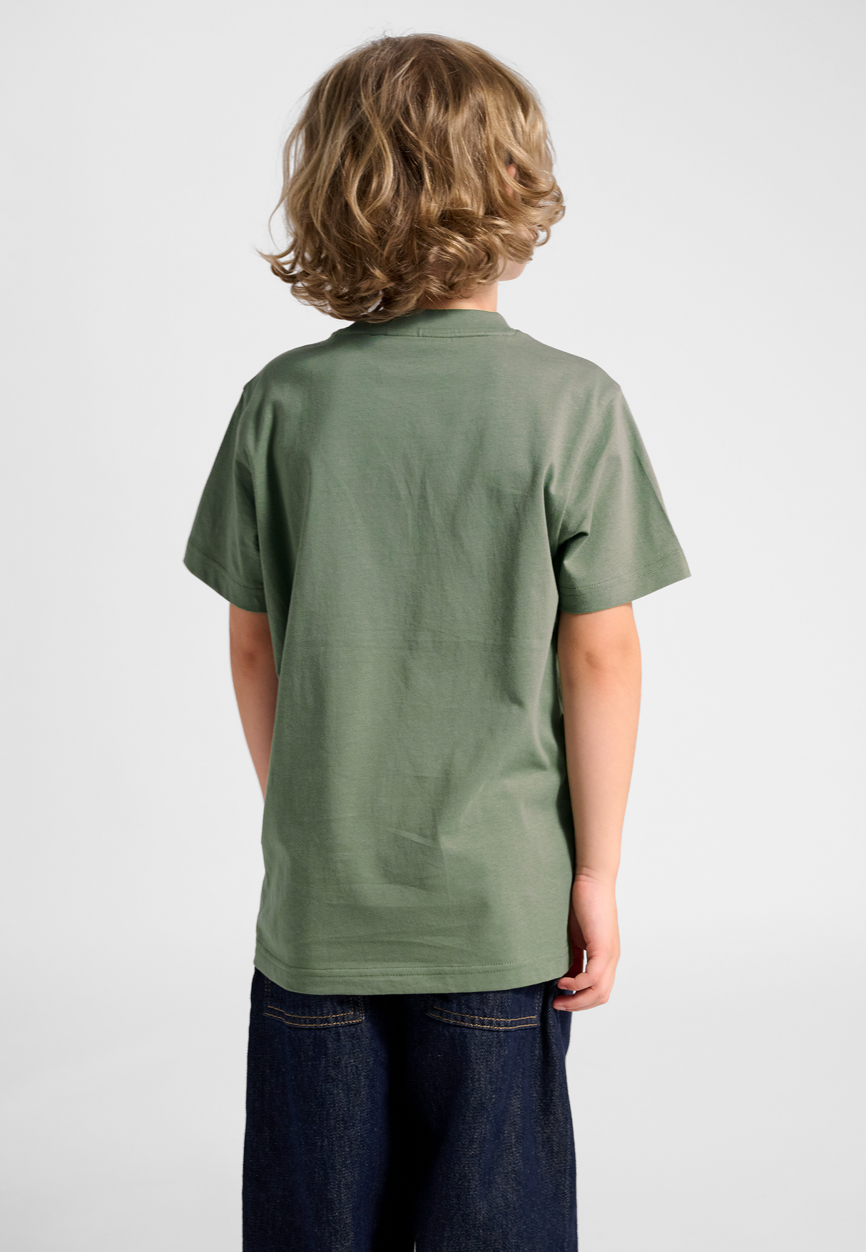hummel Youth Regular Graphic Short Sleeve T-Shirt-4