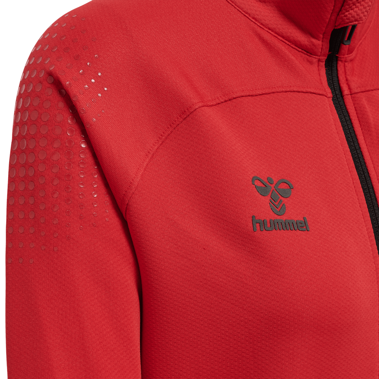 hummel Women's Lead Poly Zip Jacket-3