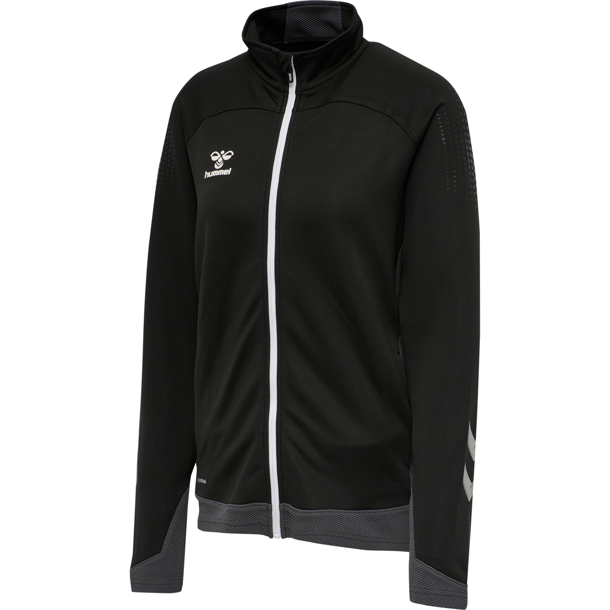 hummel Women's Lead Poly Zip Jacket-1