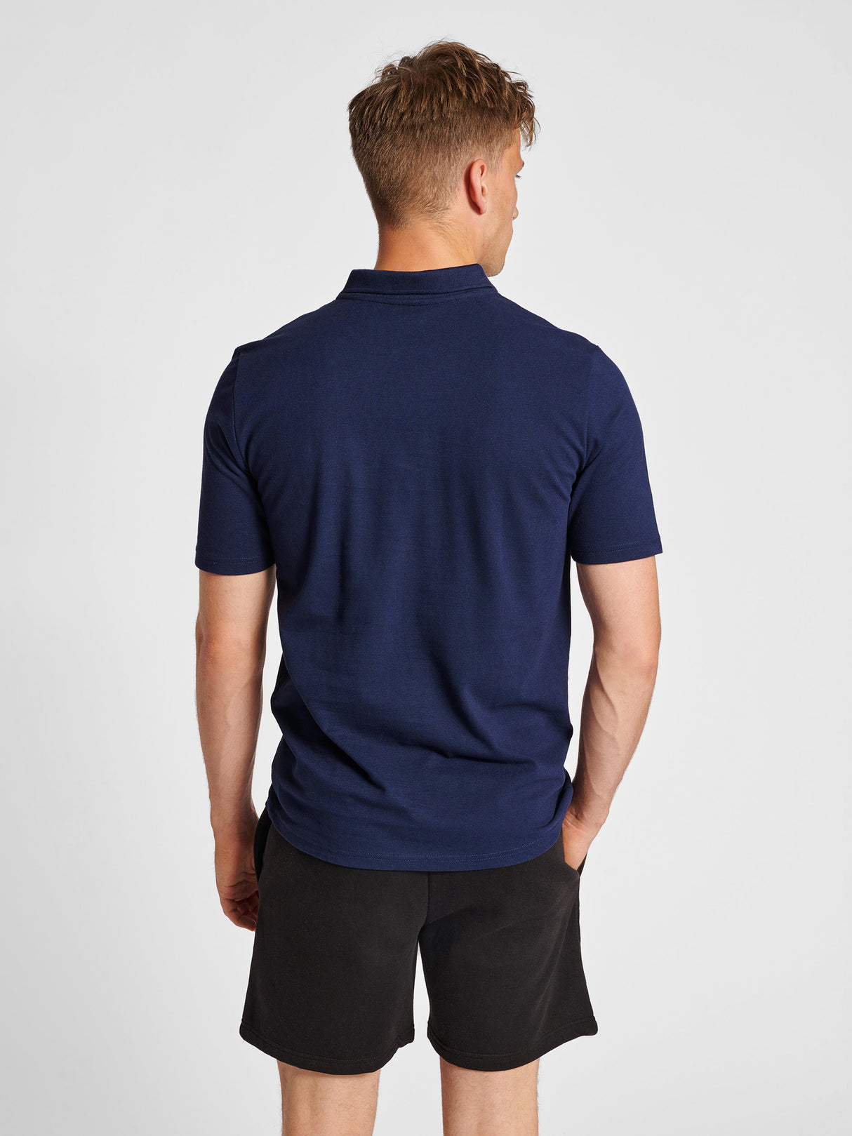 hummel Men's Red Classic Polo-6