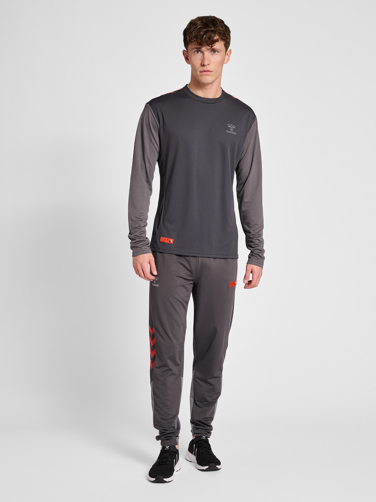 hummel Men's Pro Grid Game Long Sleeve Jersey-4
