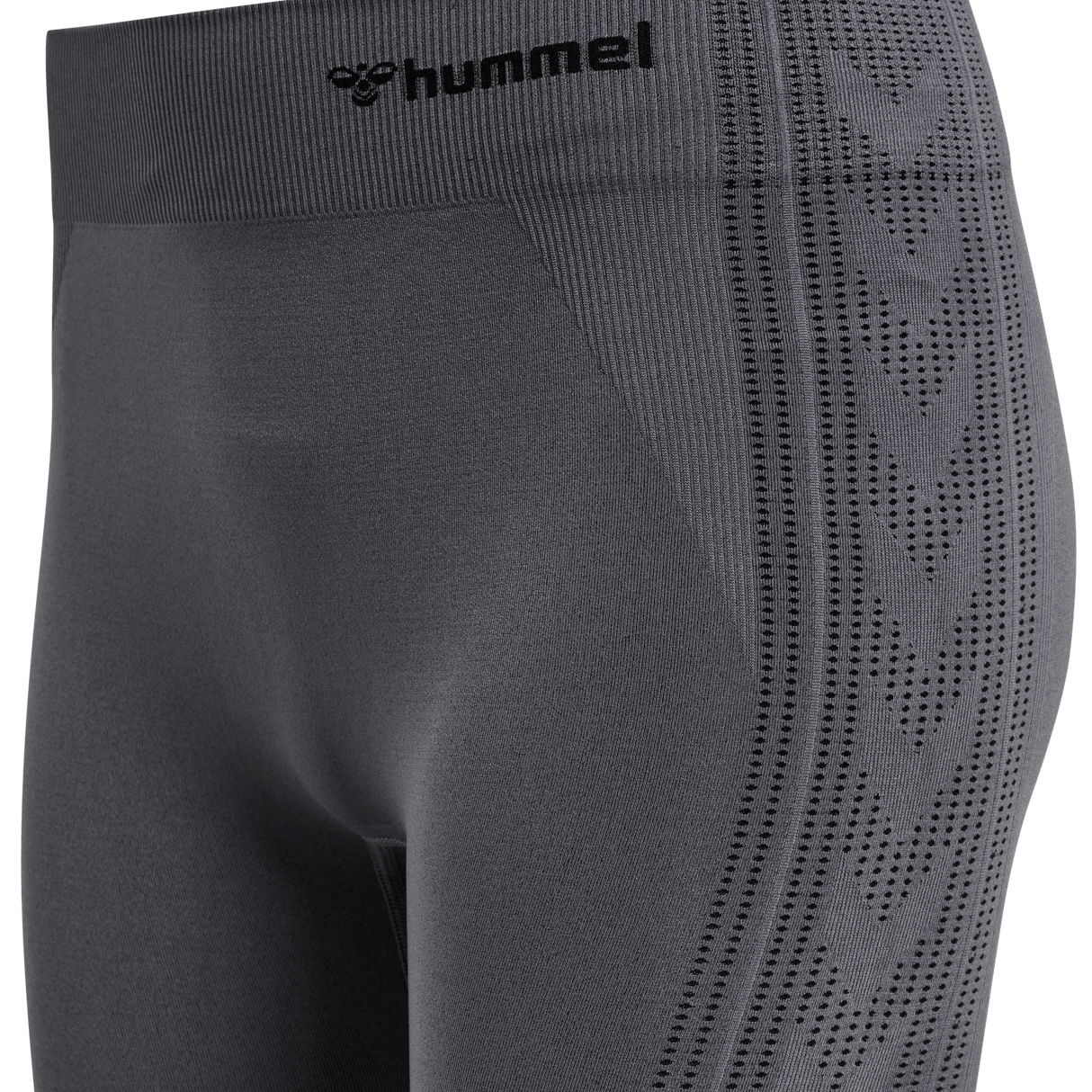 hummel Women's Mindful Training Shaping Seamless Mid Waist Tights-3
