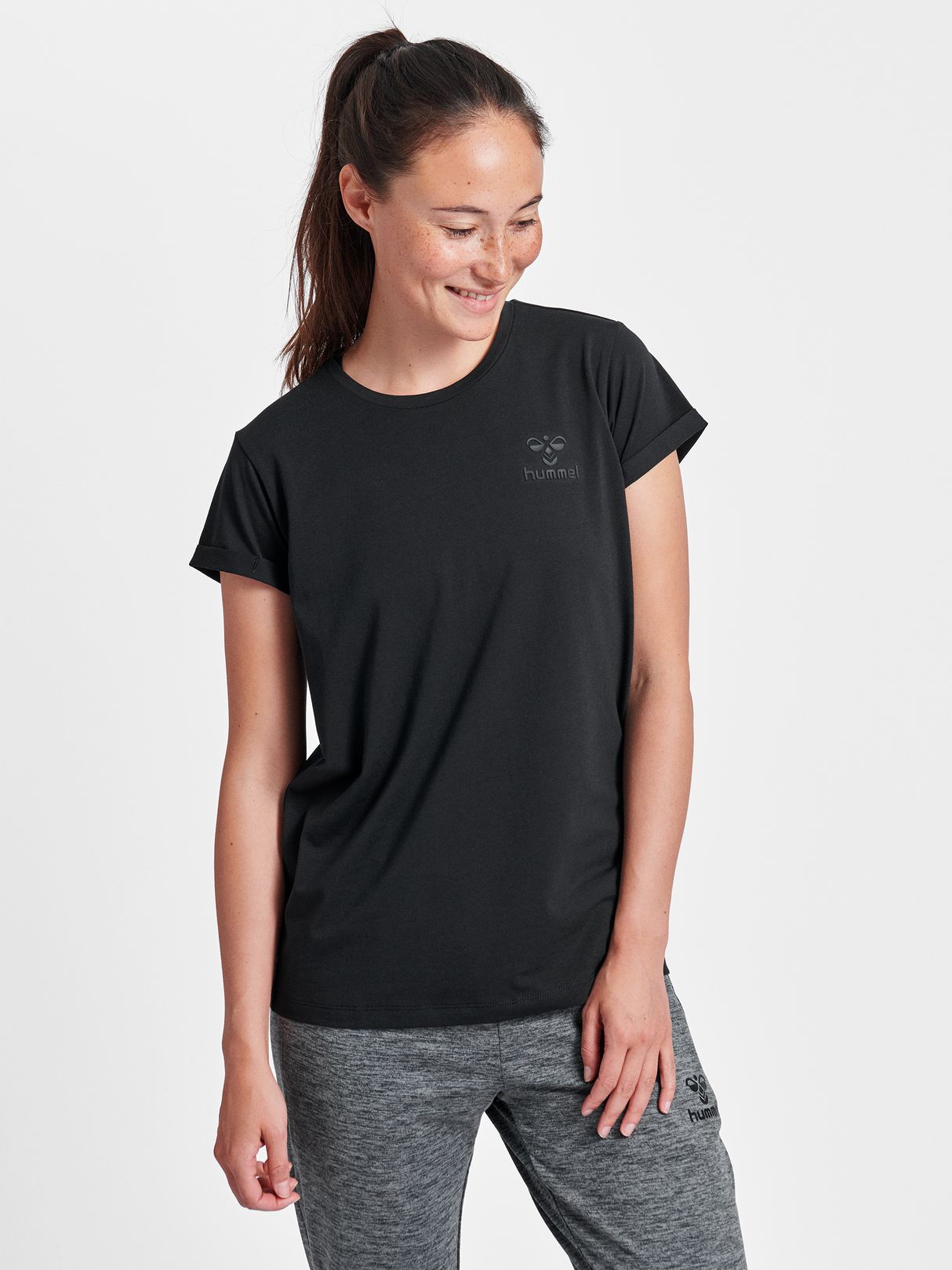 hummel Women's Isobella Short Sleeve T-Shirt-5