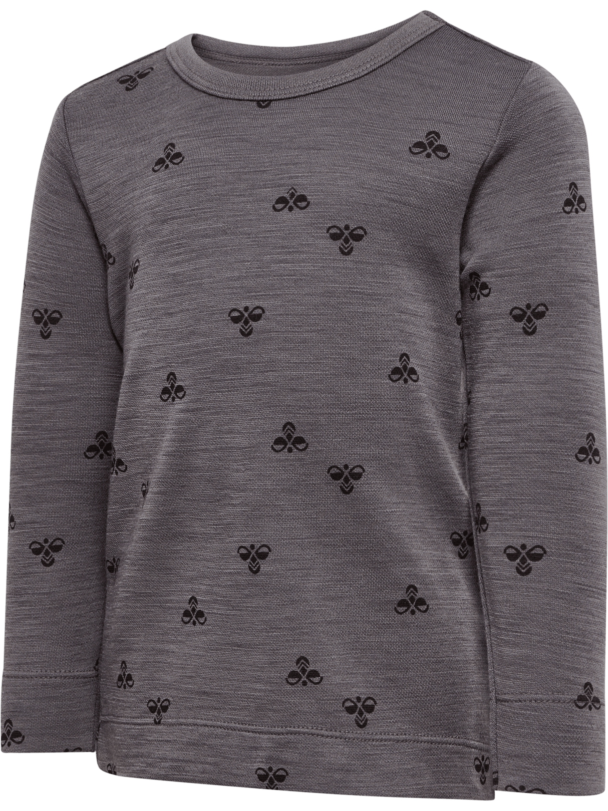 hummel Youth Mini Wool Long Sleeve T-Shirt-1