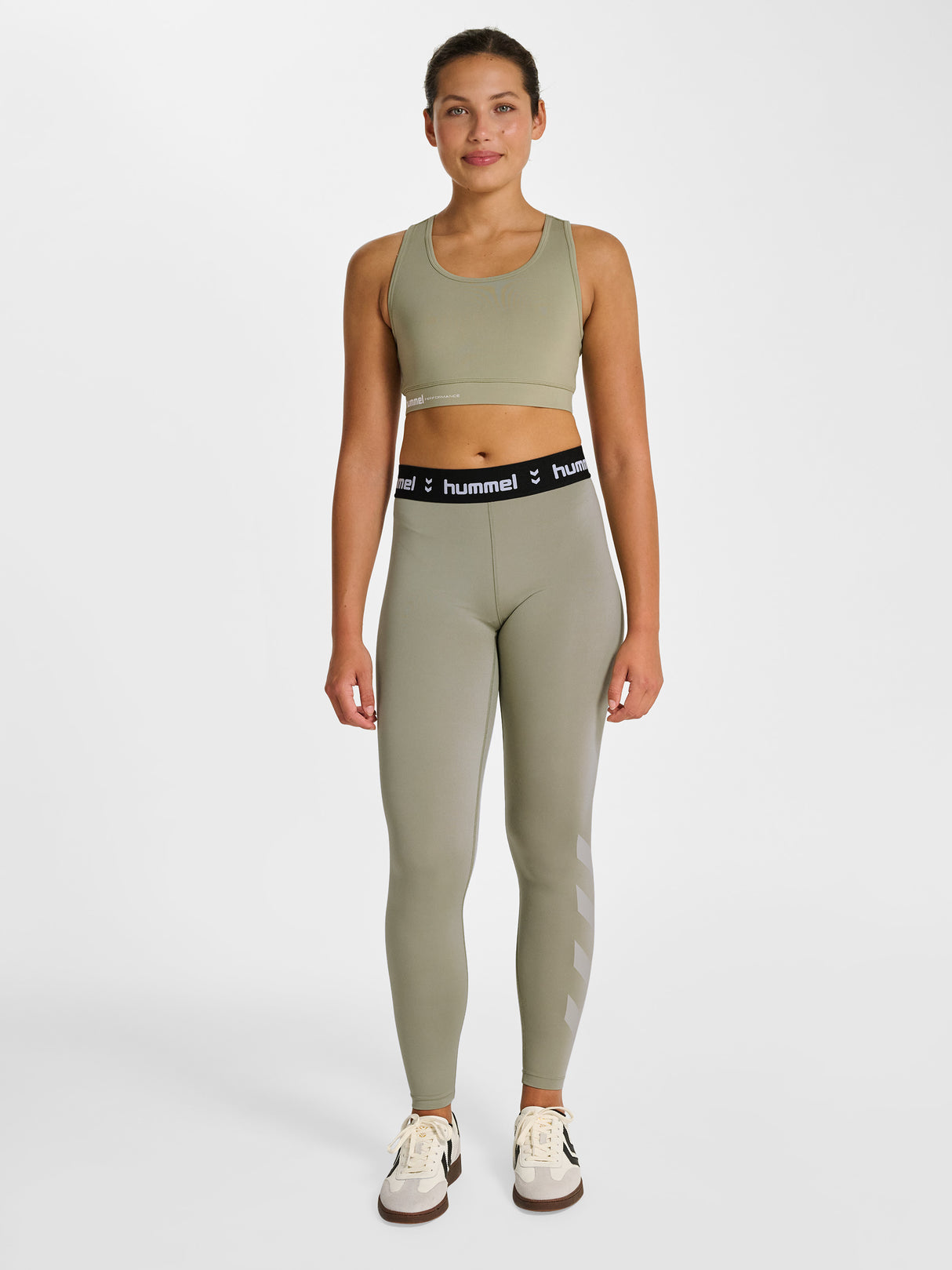 hummel Women's Pulse Mid Waist Tights-6