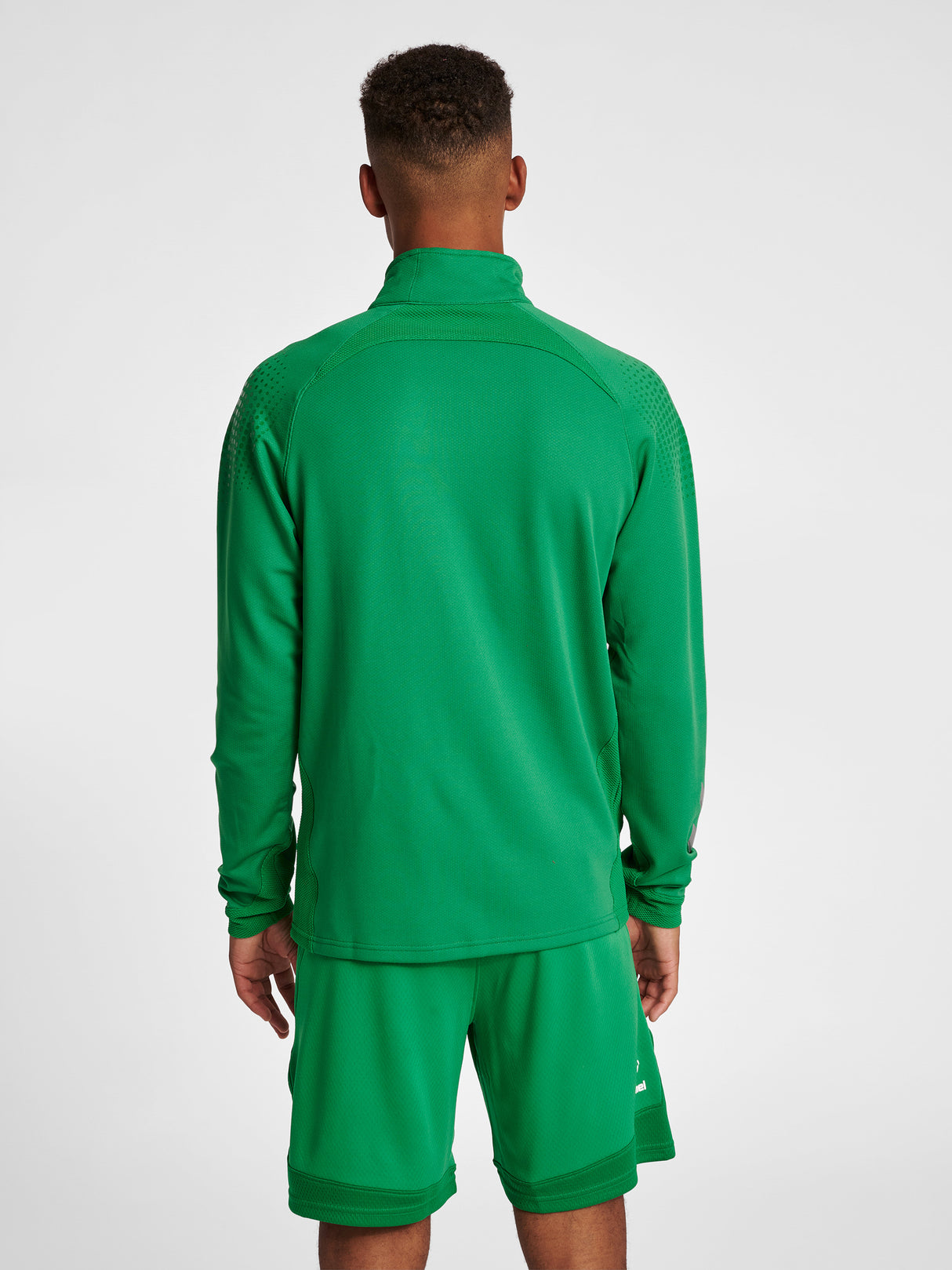hummel Men's Lead Poly Zip Jacket-6