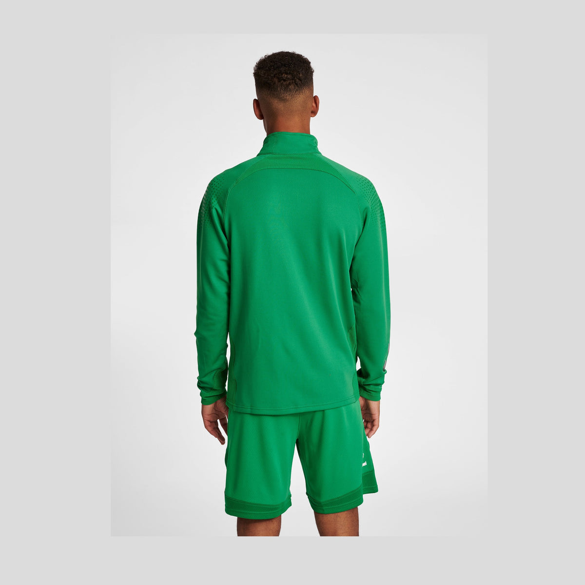 hummel Men's Lead Poly Zip Jacket-6