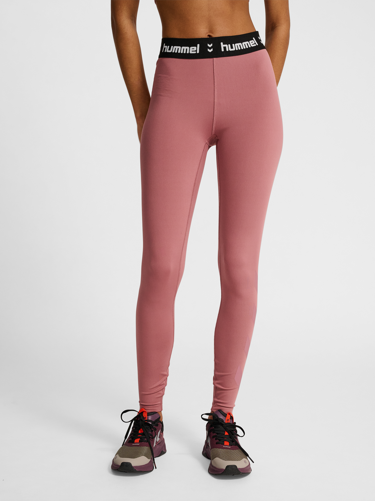 hummel Women's Pulse Mid Waist Tights-5