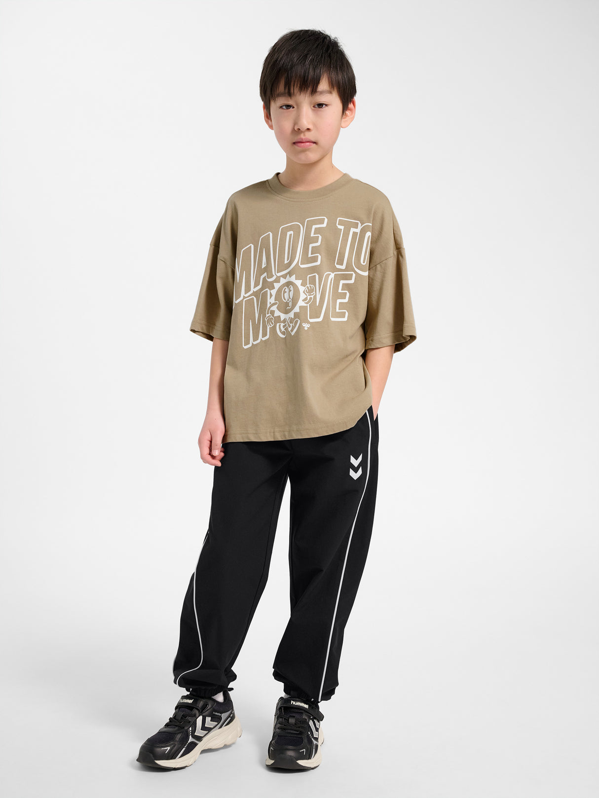 hummel Youth Silly Short Sleeve Boxy T-Shirt Solid-6