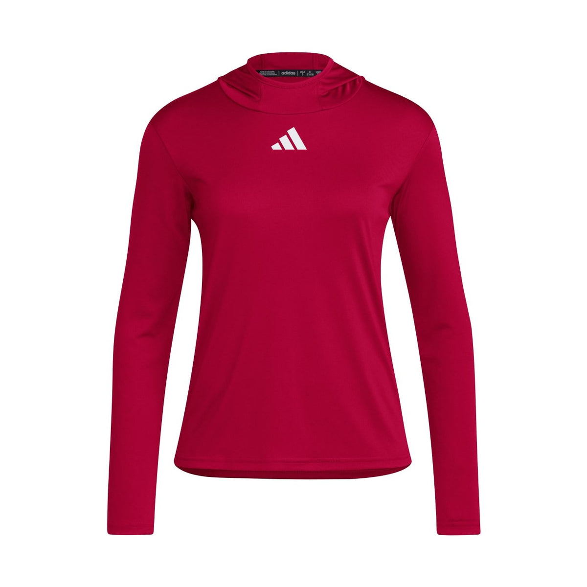 adidas Women's D4T Long Sleeve Lightweight Hoodie (Tall)-1