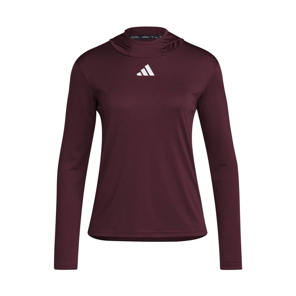 adidas Women's D4T Long Sleeve Lightweight Hoodie (Tall)-1
