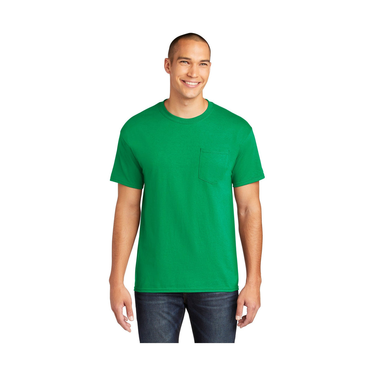 Gildan Men's Heavy Cotton 100% Cotton Pocket T-Shirt