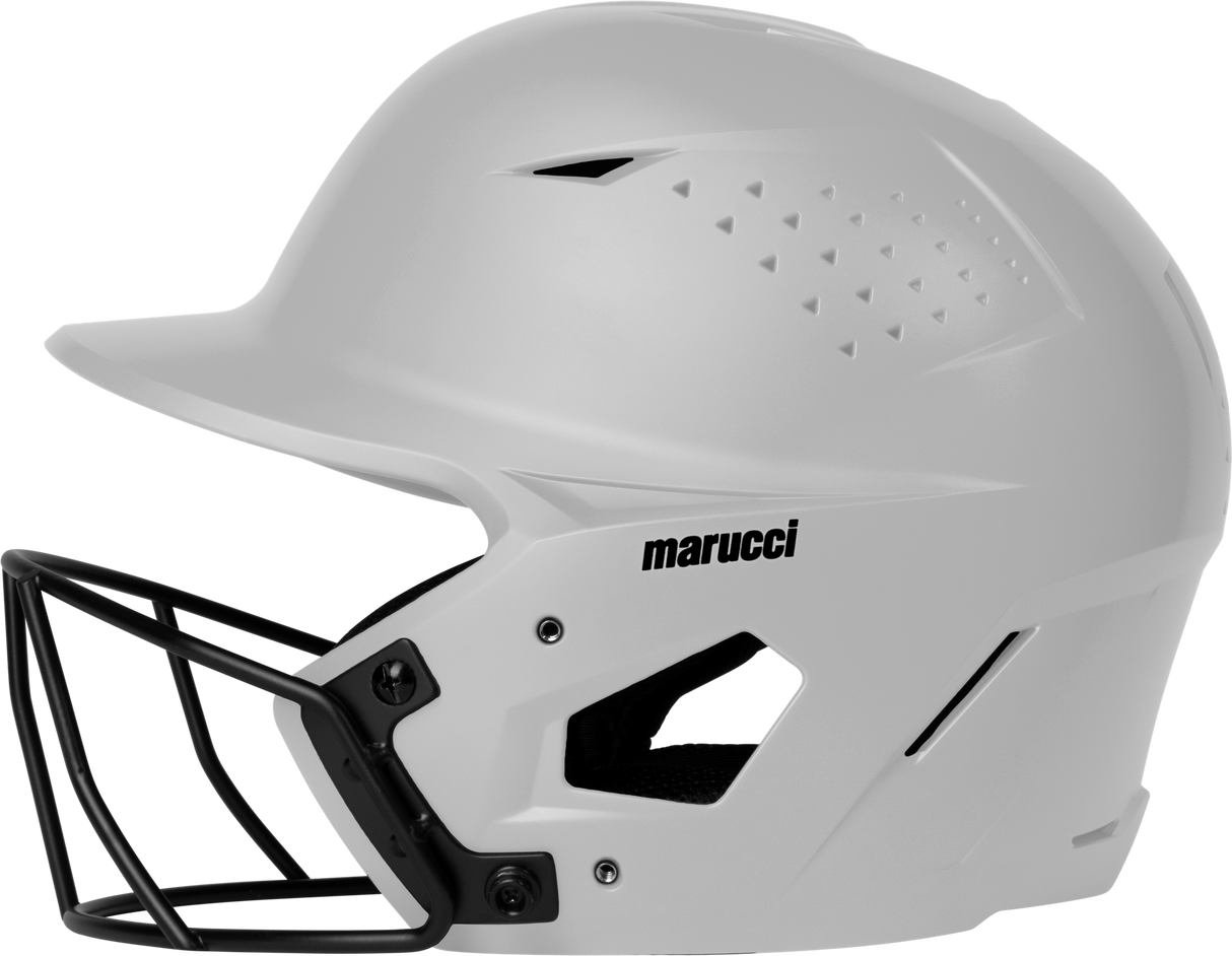 Marucci DuraVent D3O Softball Batting Helmet With Facemask