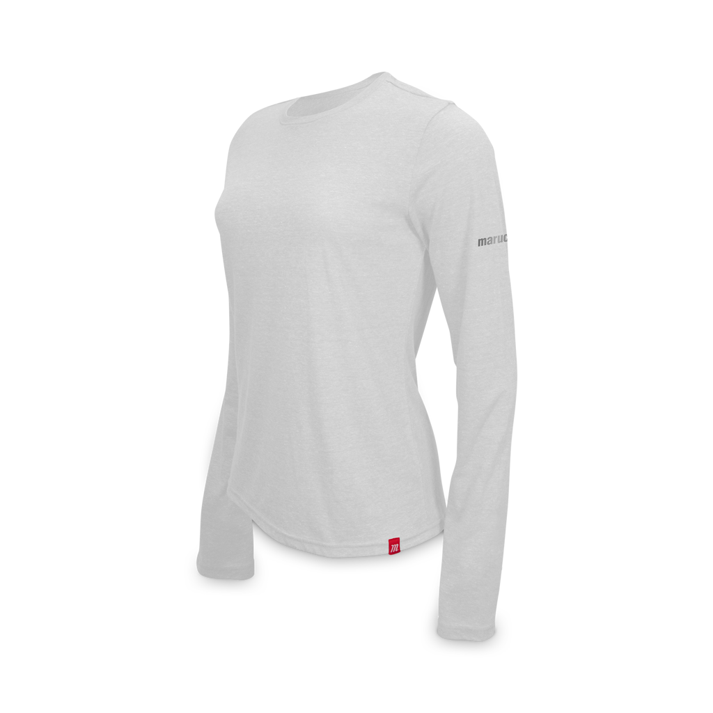 Marucci Women's Long-sleeve Tri-blend Crew