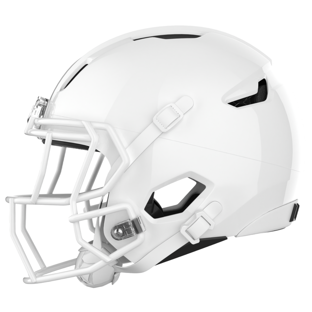 Light Helmets Adult Apache Football Helmet with Attached Facemask-3