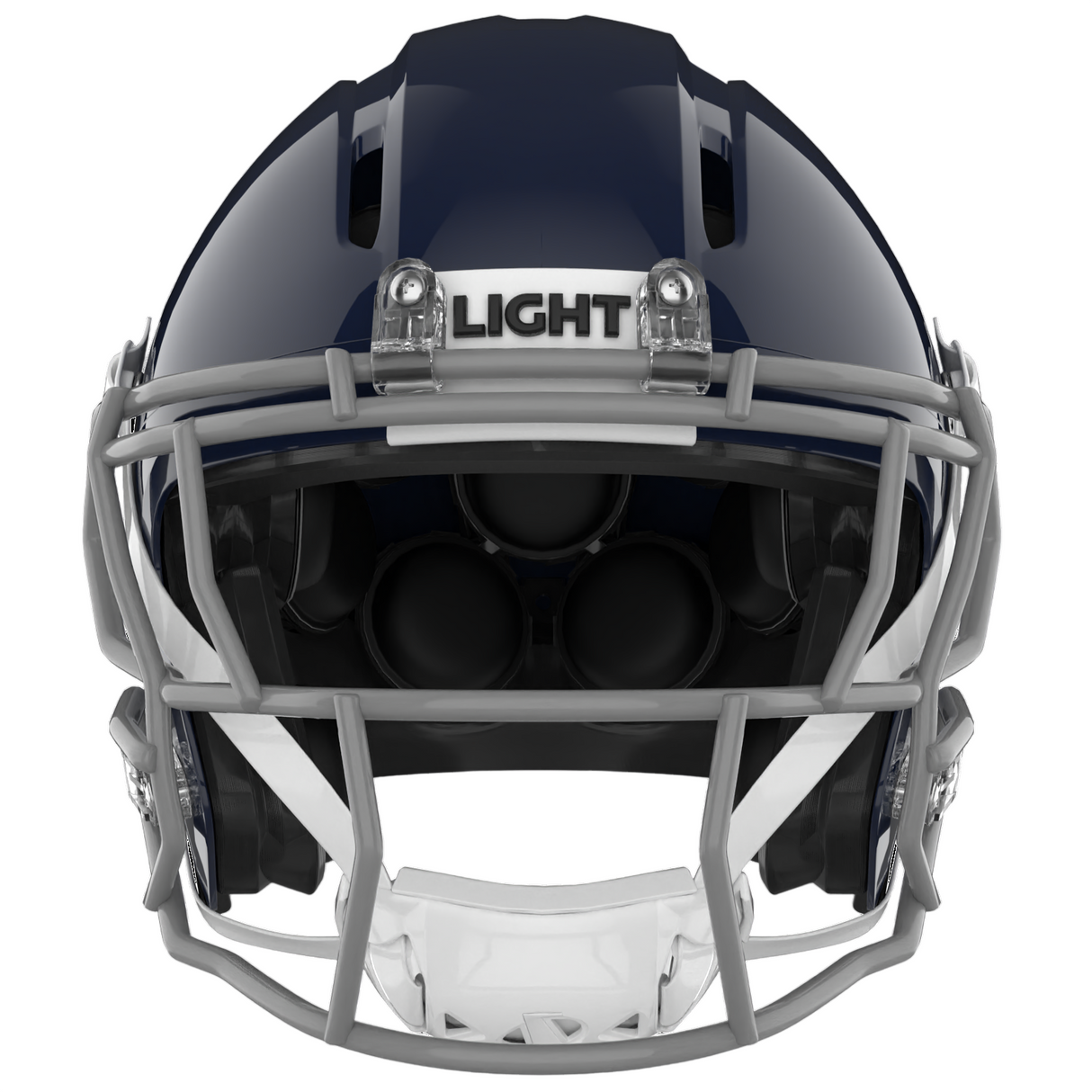 Light Helmets Adult Apache Football Helmet with Attached Facemask-2