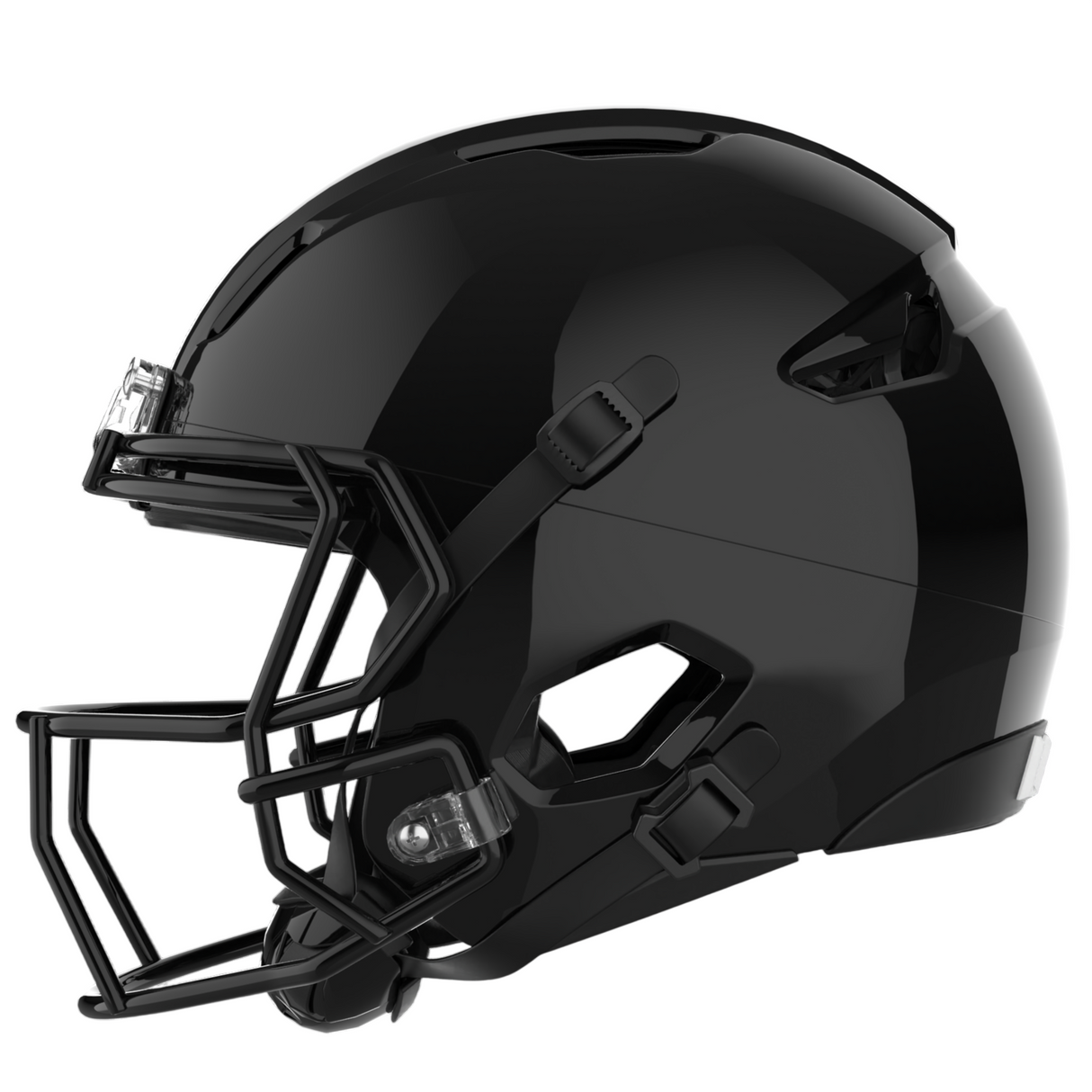 Light Helmets Youth Apache Lightning Football Helmet with Attached Facemask-3