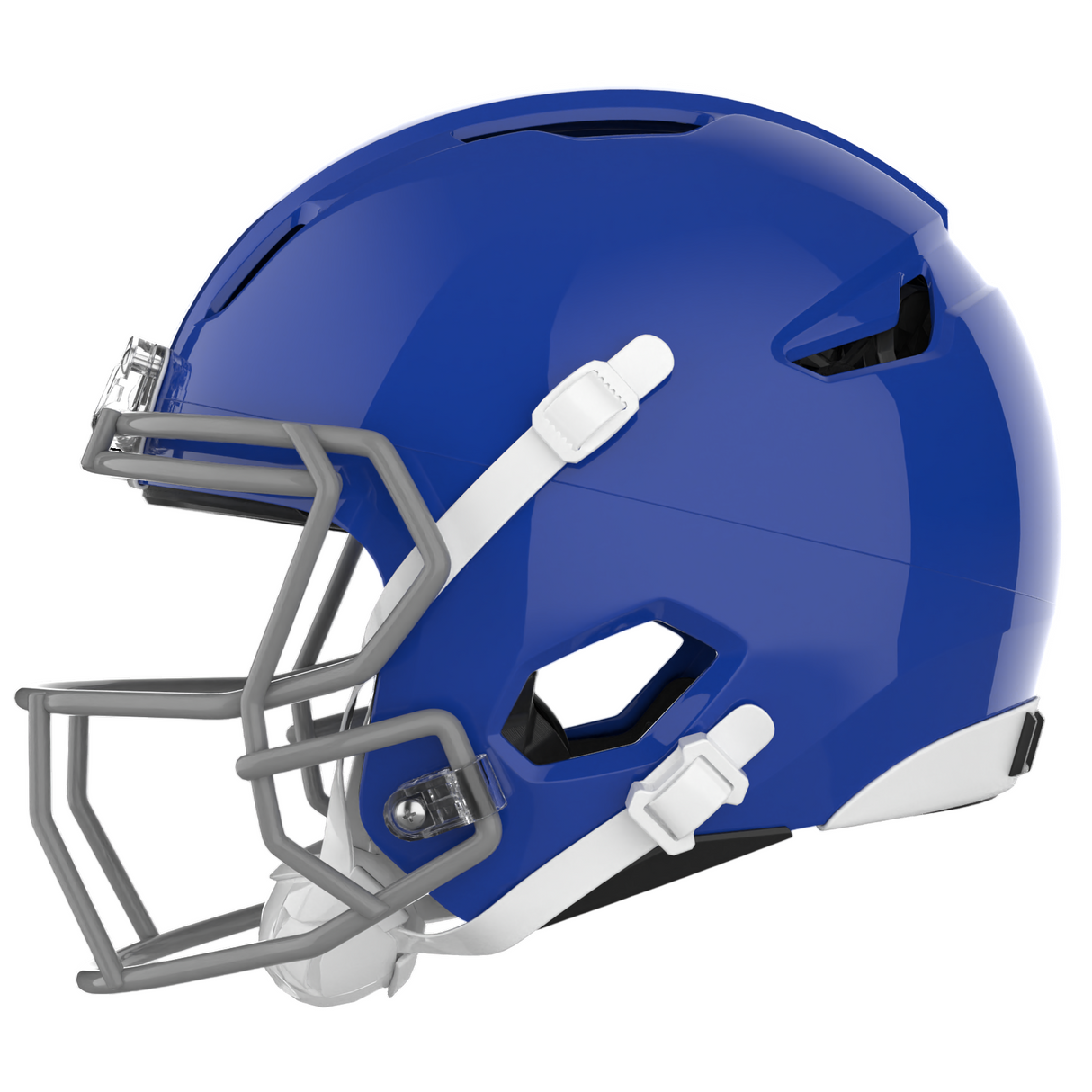 Light Helmets Youth Apache Lightning Football Helmet with Attached Facemask-3