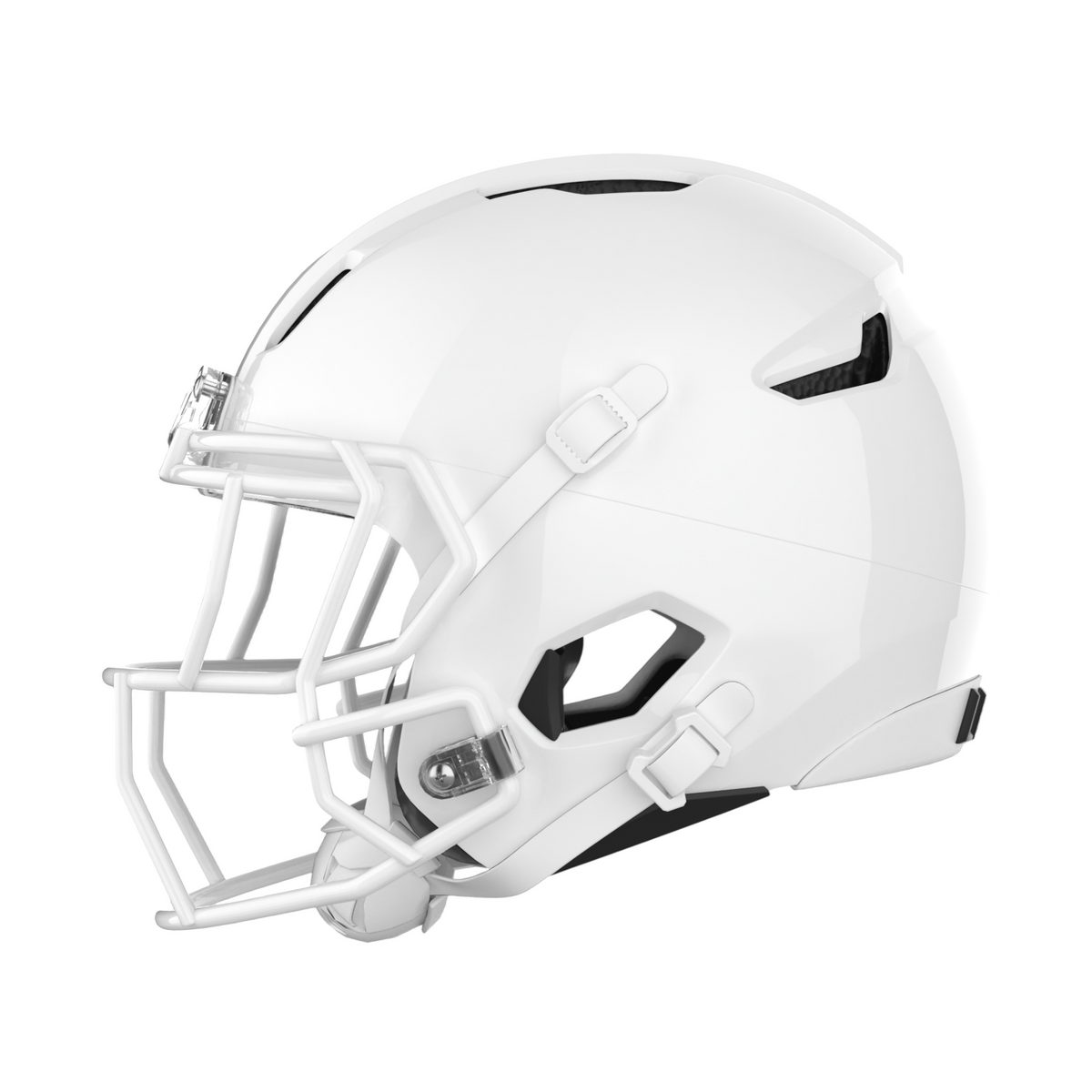 Light Helmets Adult Apache Tomahawk Football Helmet with Attached Facemask-3