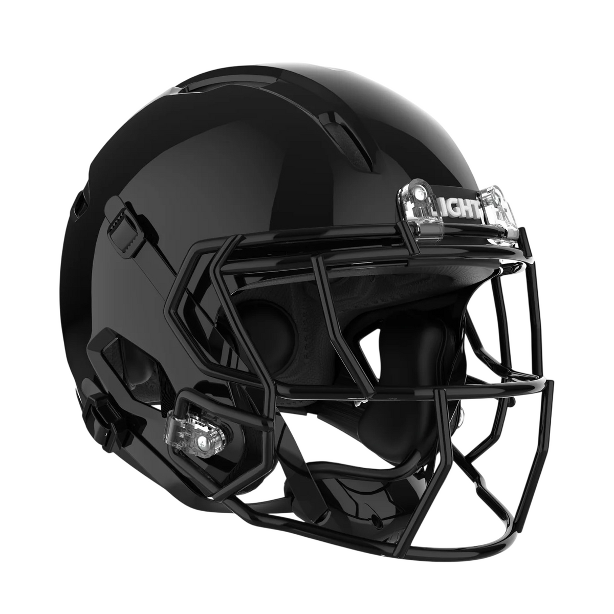 Light Helmets Adult Apache Tomahawk Football Helmet with Attached Facemask-1