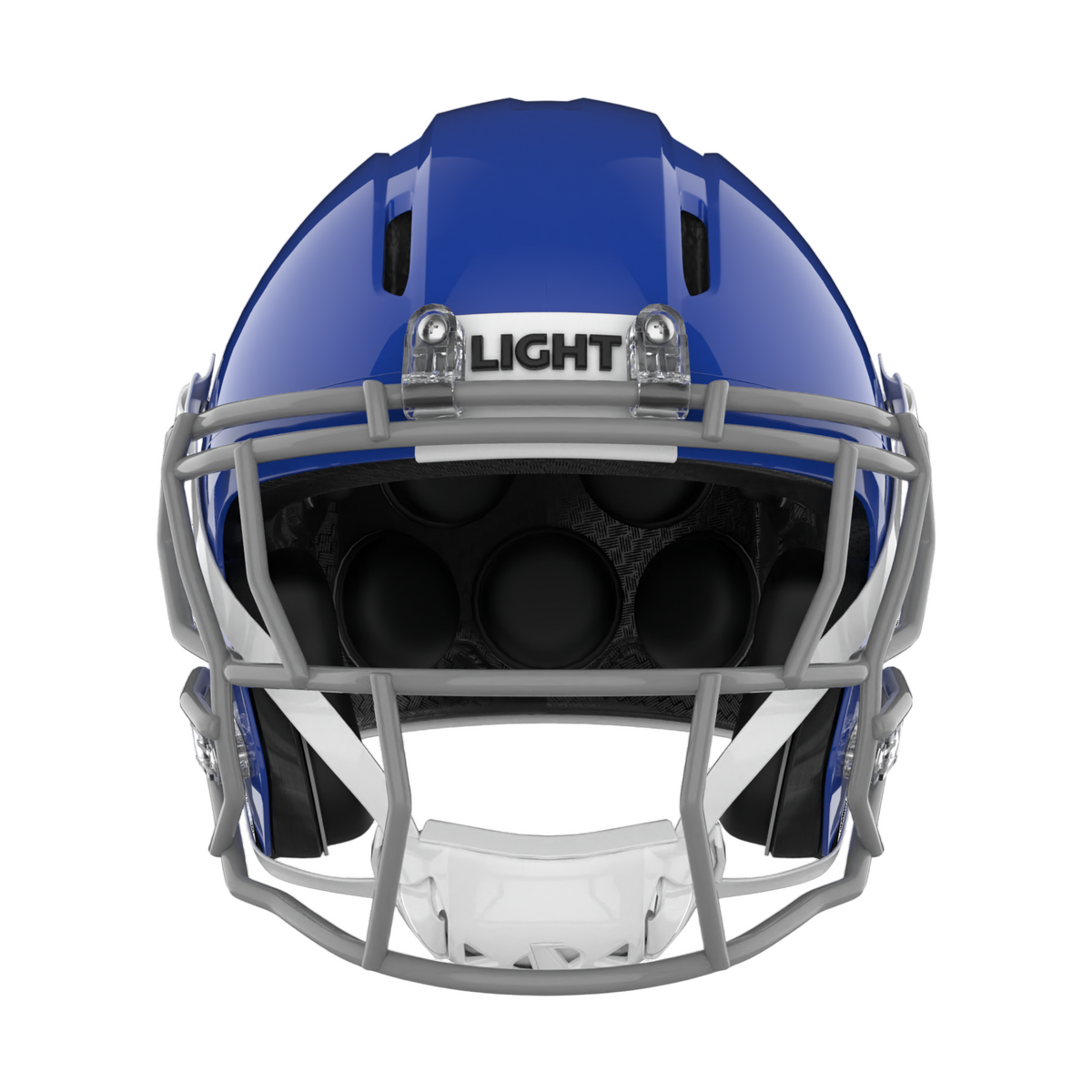 Light Helmets Adult Apache Tomahawk Football Helmet with Attached Facemask-2
