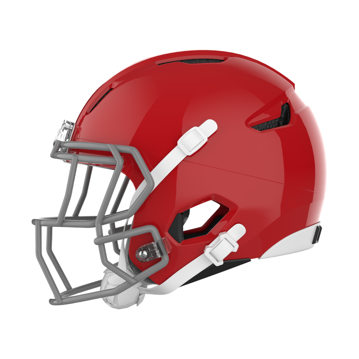 Light Helmets Adult Apache Tomahawk Football Helmet with Attached Facemask-3