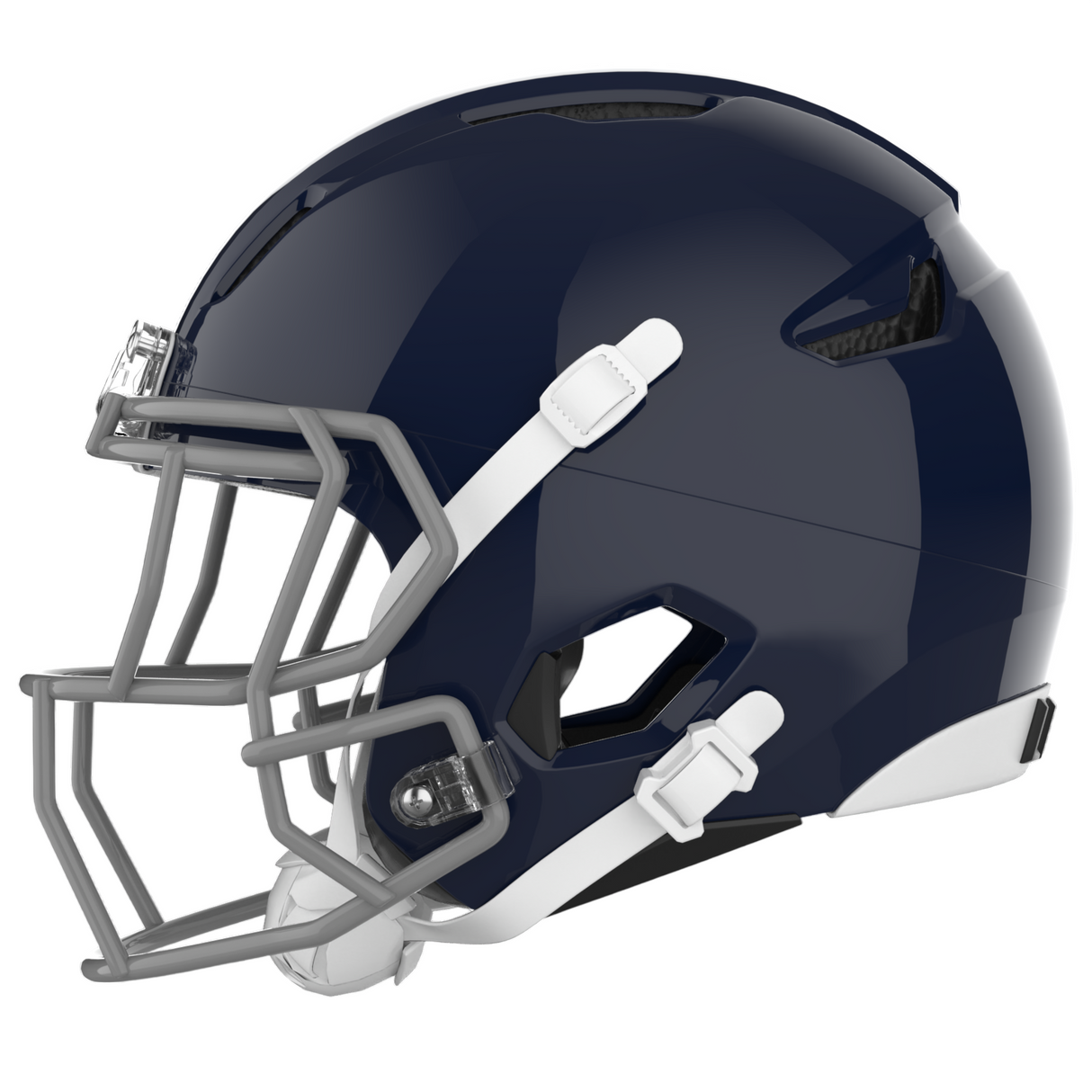 Light Helmets Adult Apache Tomahawk Football Helmet with Attached Facemask-3