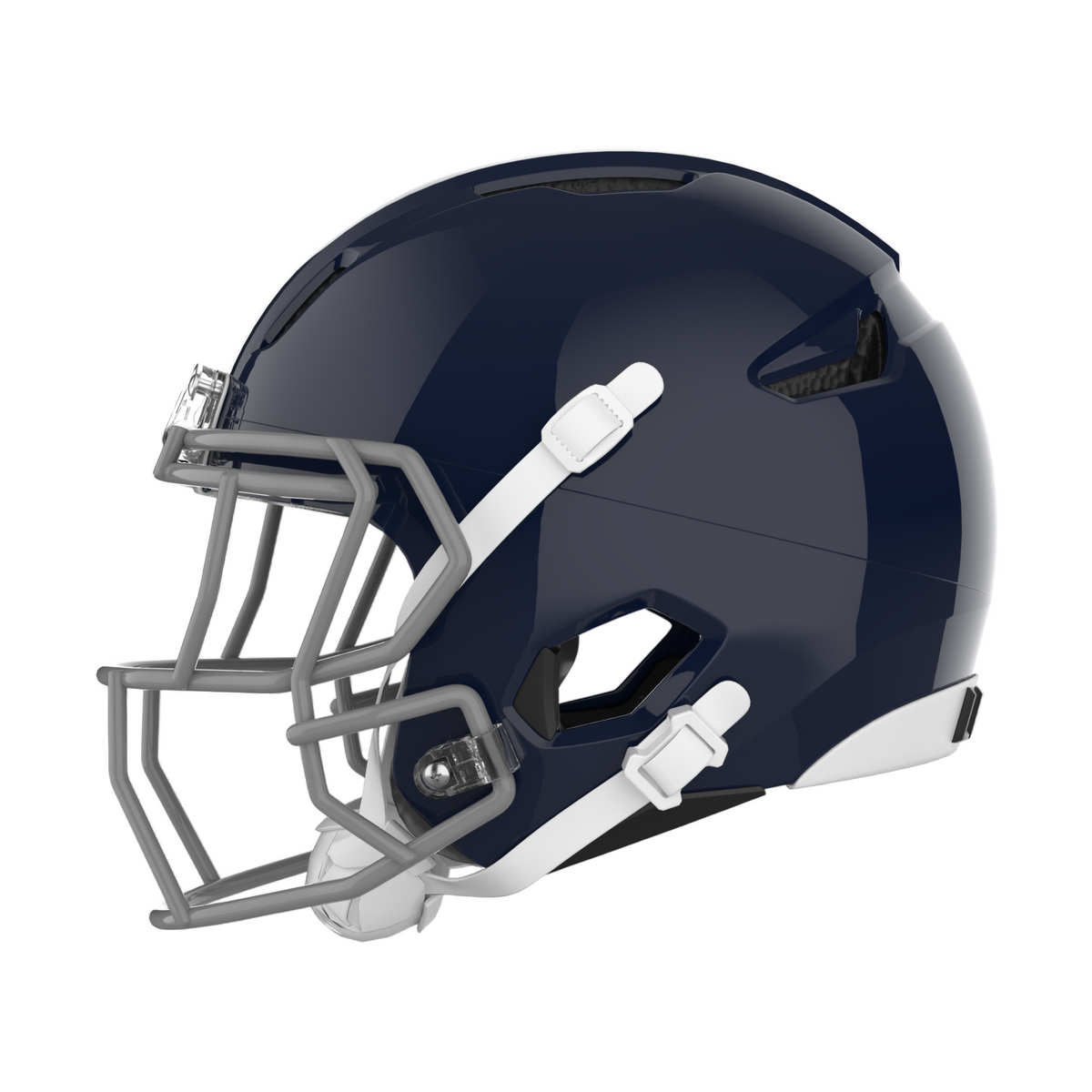 Light Helmets Adult Apache Tomahawk Football Helmet with Attached Facemask-3
