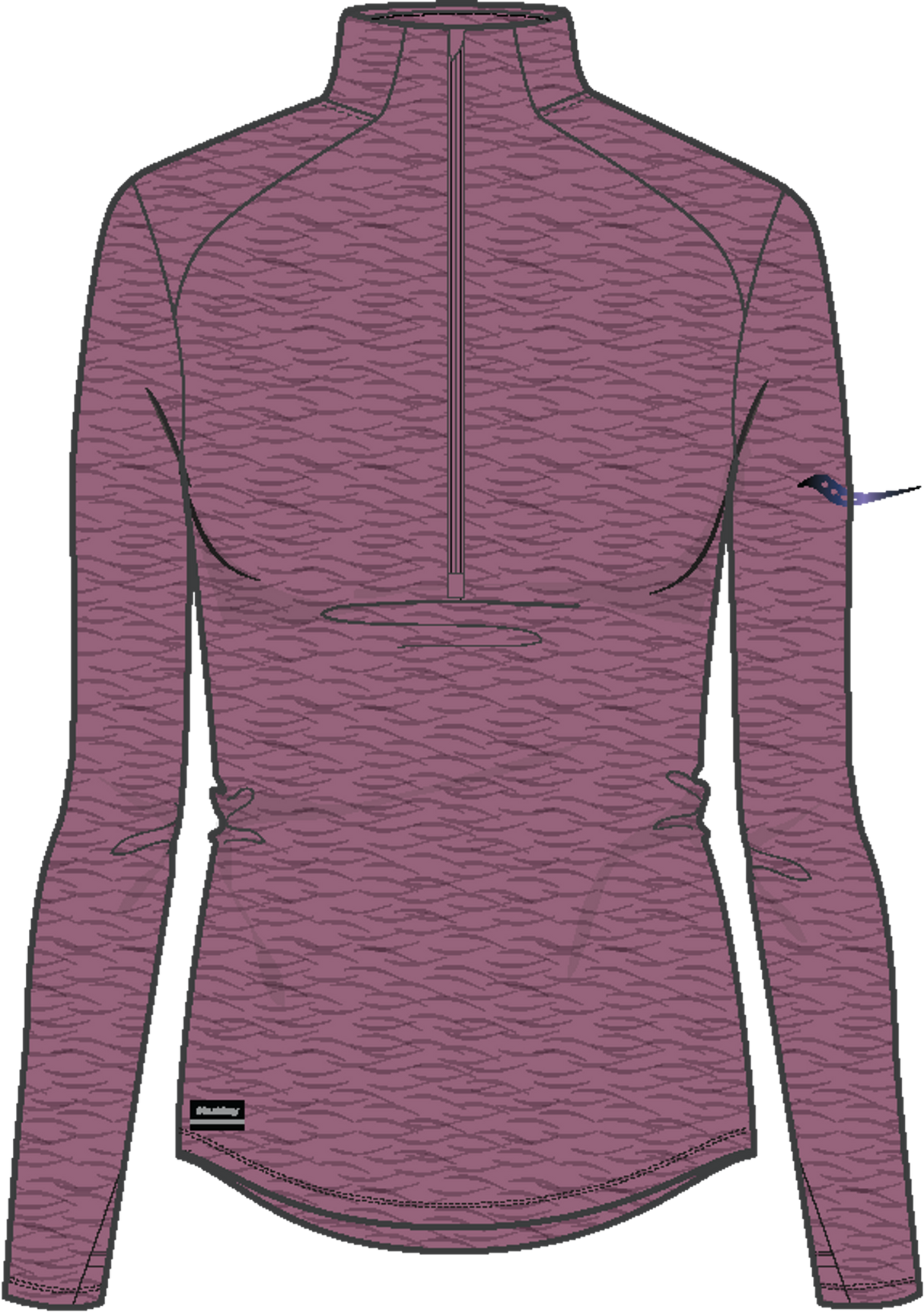 Saucony Women's Triumph 3D 1/2 Zip