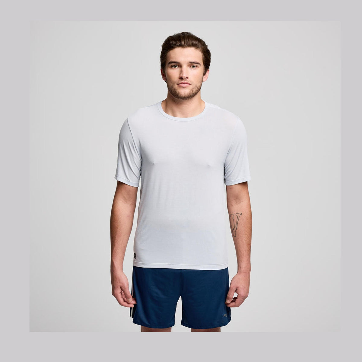 Saucony Men's Stopwatch Short Sleeve