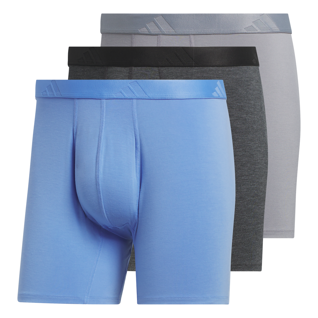 adidas Men's Luxe Comfort 3-Pack Boxer Brief-1