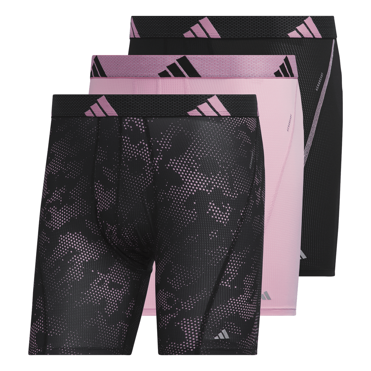adidas Men's Performance Mesh Graphic 3-Pack Boxer Brief-1