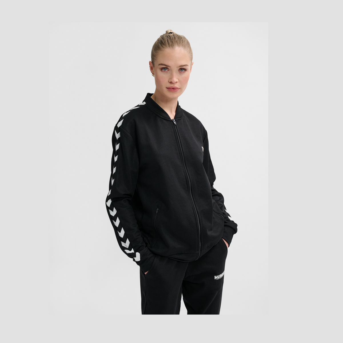 hummel Unisex Archive Regular Poly Zip Jacket-5