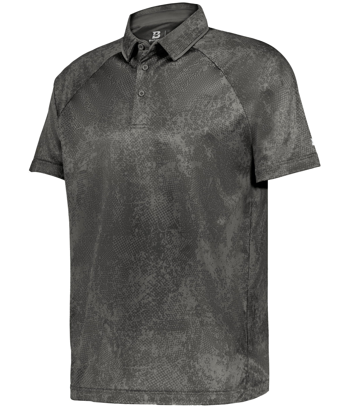 Badger Sport Men's Stadium Print Polo