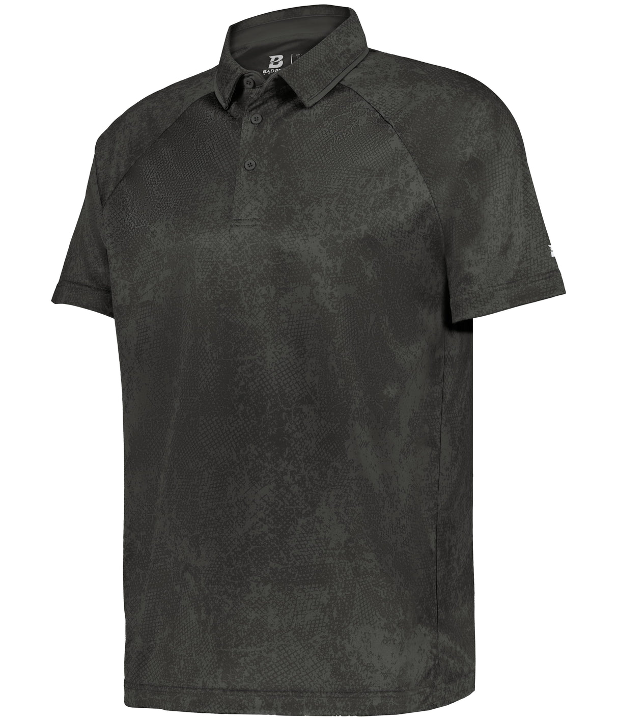 Badger Sport Men's Stadium Print Polo
