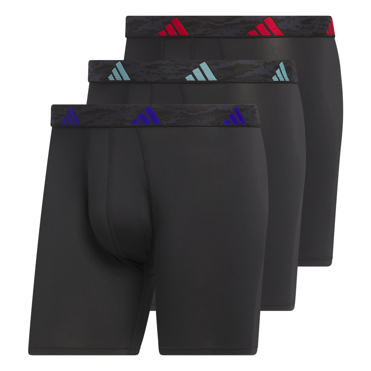 adidas Men's Microfiber 3-Pack Boxer Brief-1