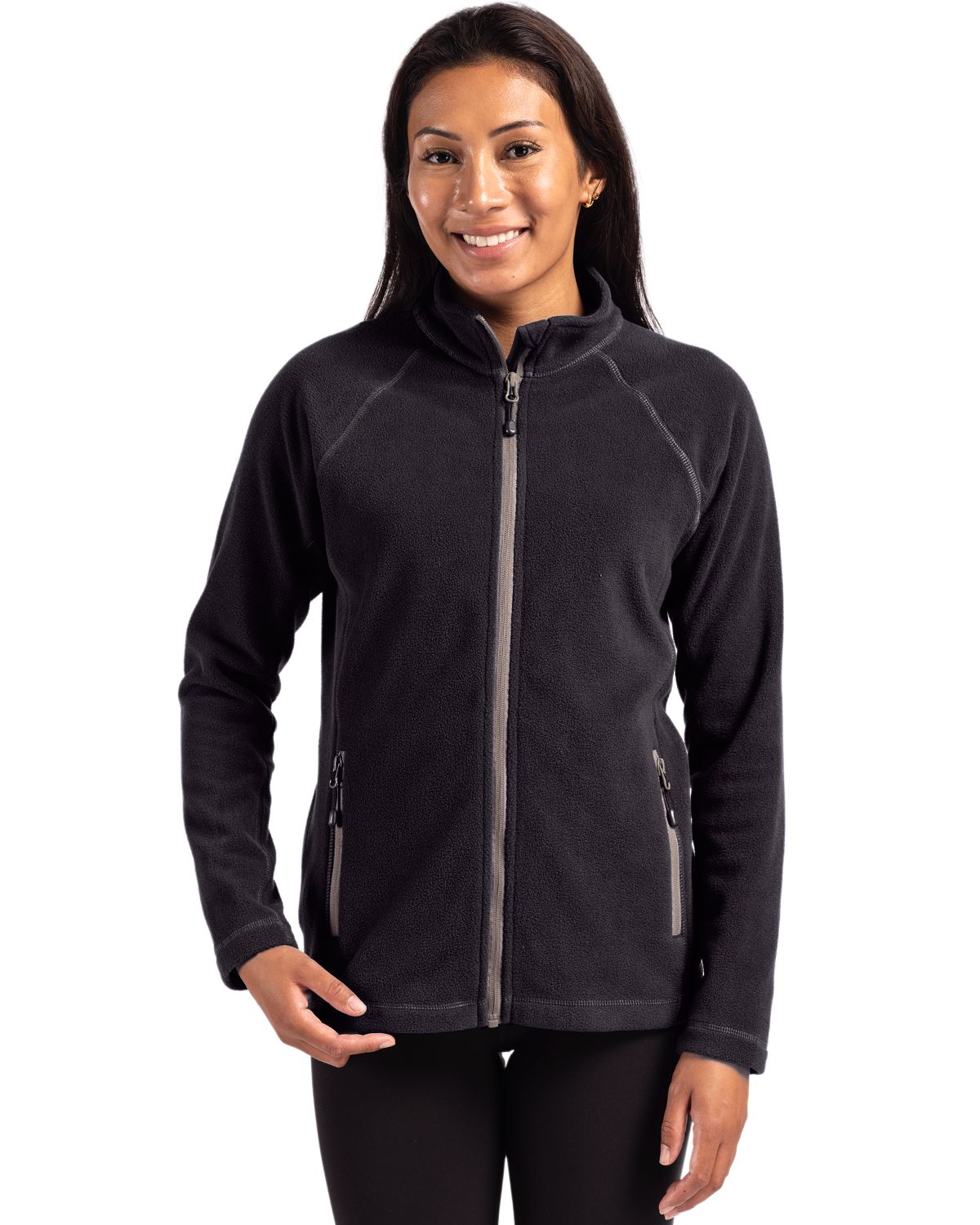 Clique Women's Powder Recycled Fleece Full Zip Jacket-4