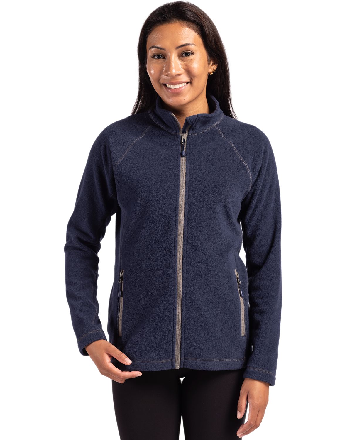 Clique Women's Powder Recycled Fleece Full Zip Jacket-3