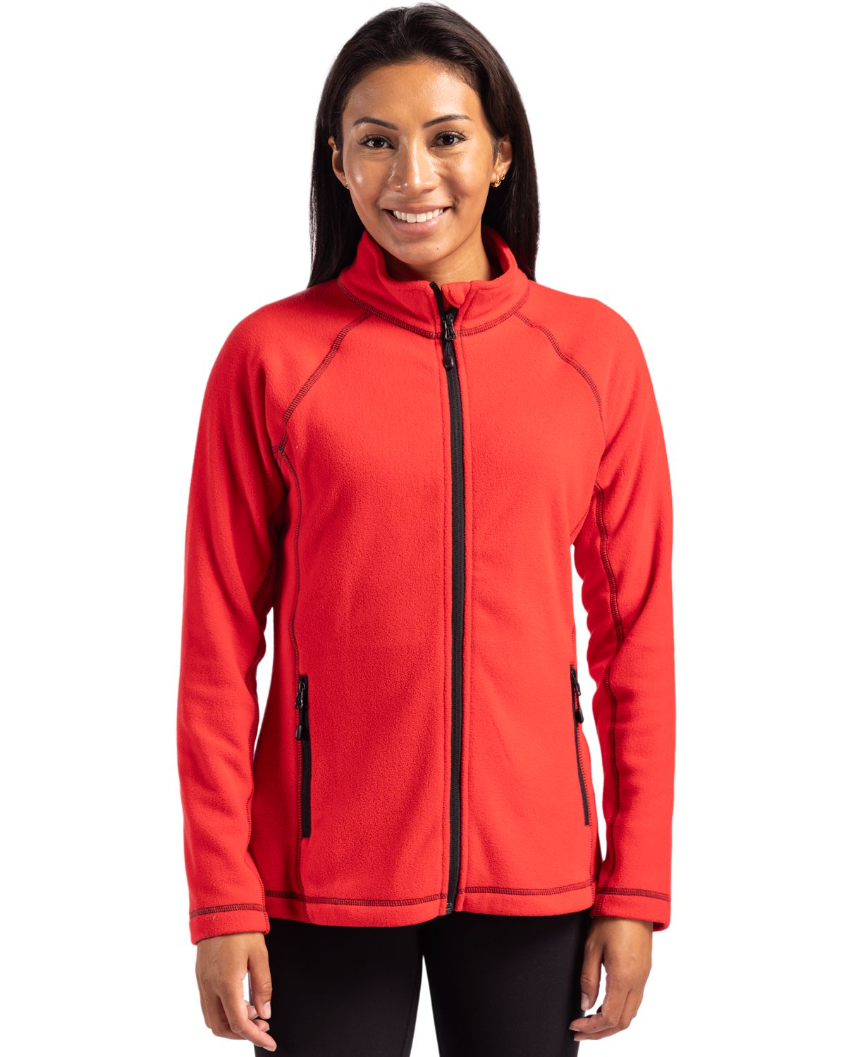 Clique Women's Powder Recycled Fleece Full Zip Jacket-4
