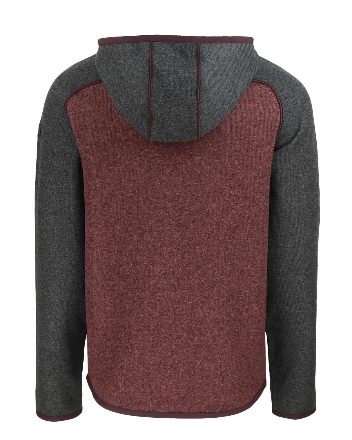 Cutter & Buck Men's Mainsail Sweater-Knit Full Zip Hooded Jacket-3