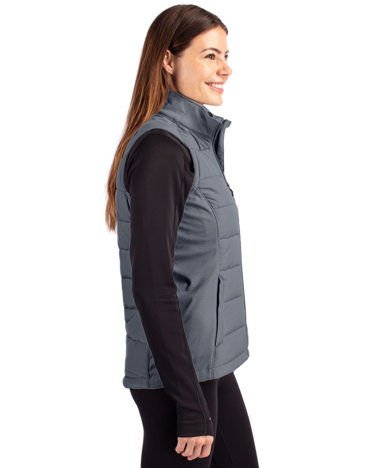 Cutter & Buck Women's Evoke Full Zip Vest-3