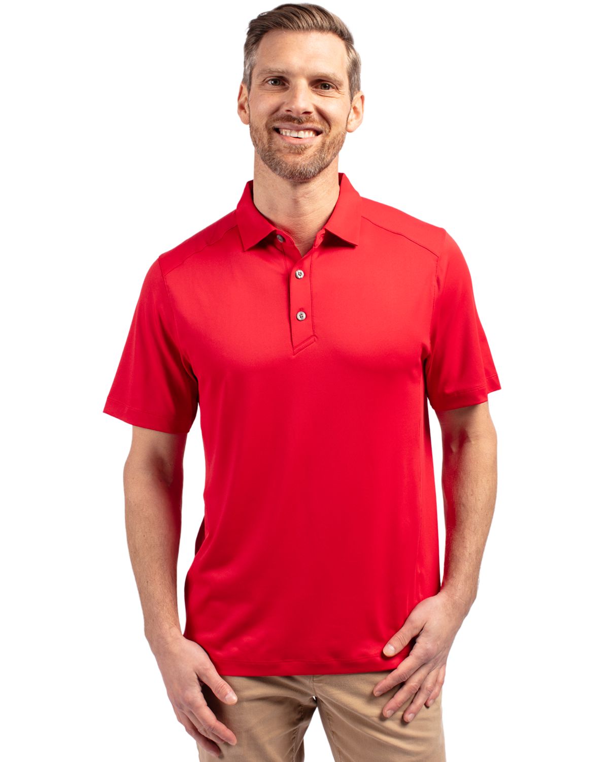 Cutter & Buck Men's Forge Recycled Four-Way Stretch Polo-4