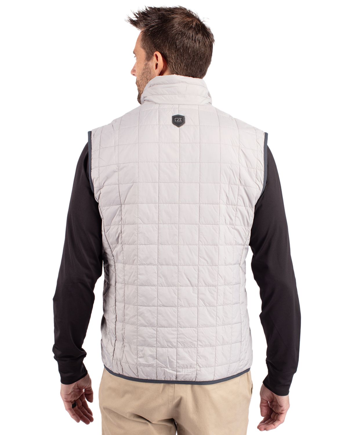 Cutter & Buck Men's Rainier Big & Tall Full Zip Vest-4
