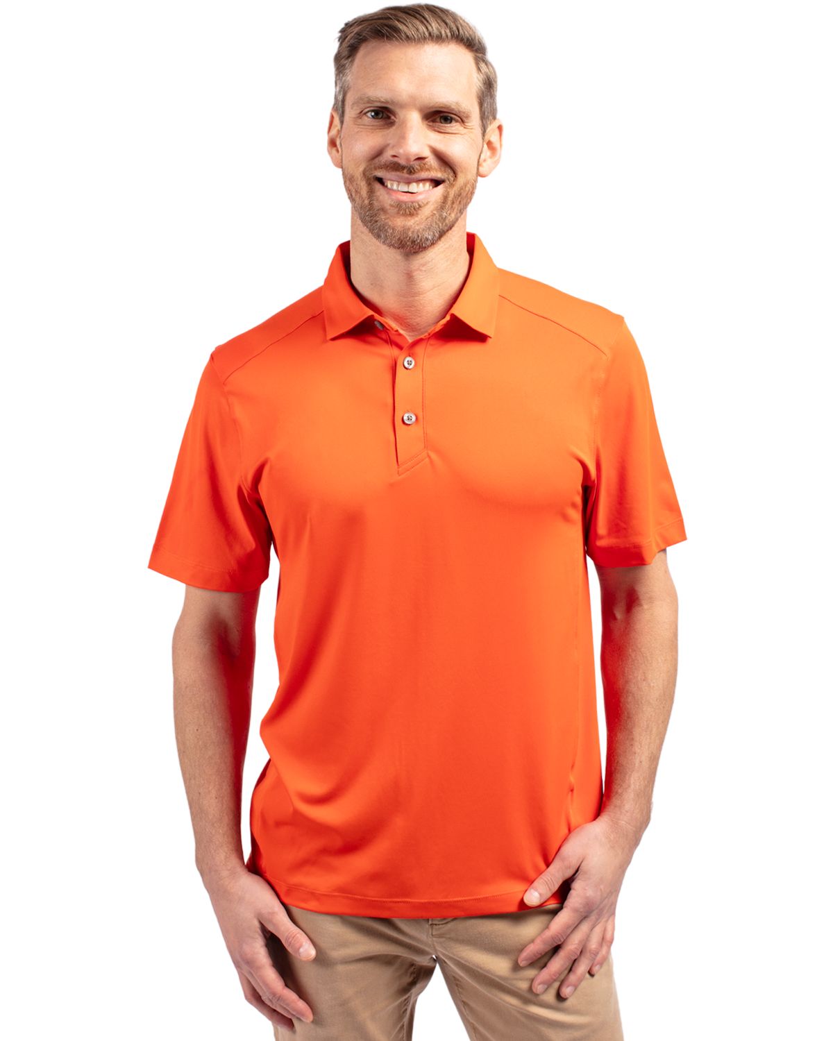 Cutter & Buck Men's Forge Recycled Four-Way Stretch Polo-4