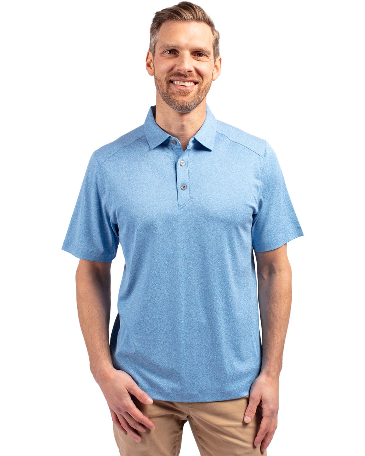 Cutter & Buck Men's Forge Recycled Four-Way Stretch Polo-5