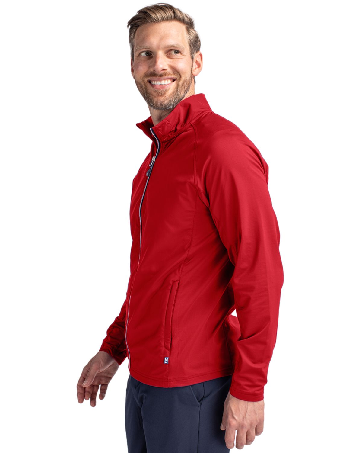 Cutter & Buck Men's Adapt Big & Tall Hybrid Full Zip Jacket-6