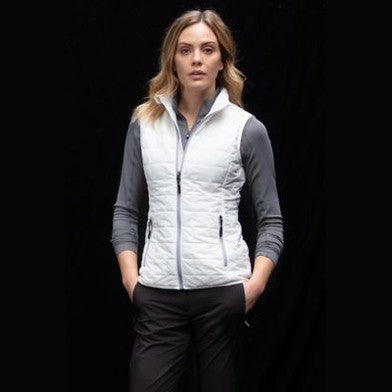 Cutter & Buck Women's Rainier Recycled Insulated Puffer Full Zip Vest-2